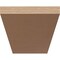 Ekena Millwork 12"W x 24"D x 12"H Wide Concord Rough Cedar Woodgrain TimberThane Corbel, Primed Tan CORUR12X24X12CONRCPR - alternate 2